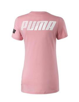 Camiseta Puma Modern Sports G Rosa