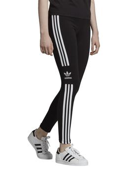 Mallas Adidas Trefoil Negro/Blanco