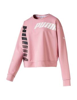 Sudadera Puma Modern Sports Crew Rosa