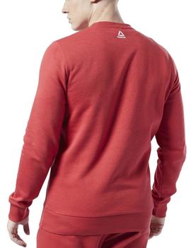 Sudadera Reebok TE Big Logo Rojo