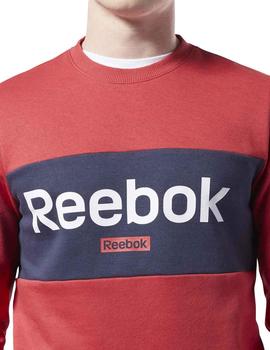 Sudadera Reebok TE Big Logo Rojo
