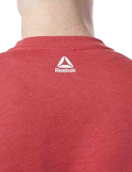 Sudadera Reebok TE Big Logo Rojo