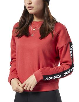 Sudadera Reebok Linear Logo Rojo