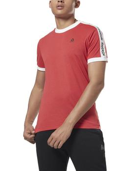 Camiseta Reebok TE BL SS Graphic Rojo