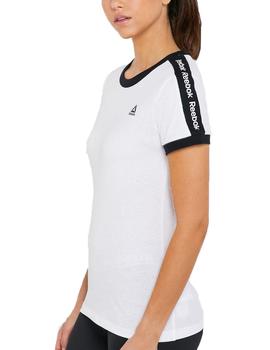 Camiseta Reebok Linear Logo Blanco