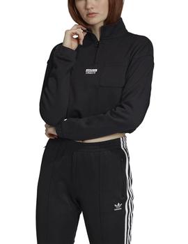 Sudadera Adidas Half Zip Negro