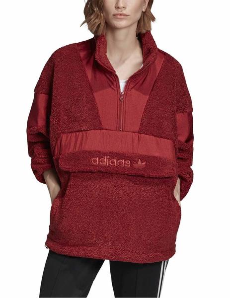 Engaño alcanzar Sustancial Forro polar Adidas Sherpa OTH Granate