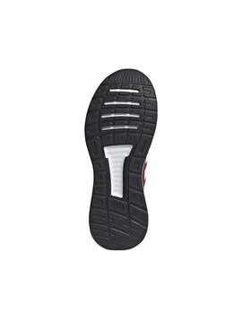 Zapatillas Adidas RunFalcon K Granate/Blanco