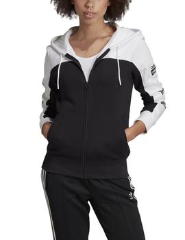 Chaqueta Adidas TT Hooded Blanco/Negro