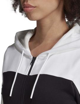 Chaqueta Adidas TT Hooded Blanco/Negro