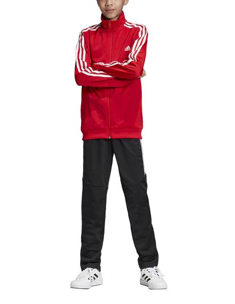 plato espada Revelar Chandal Adidas YB TS Tiro Rojo/Negro