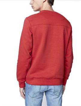 Sudadera Gas Lustig/s Rojo