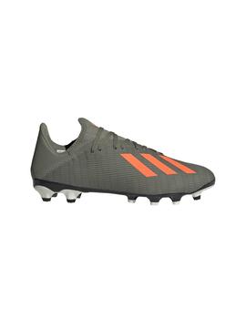 Botas Adidas X 19.3 MG Verde/Naranja