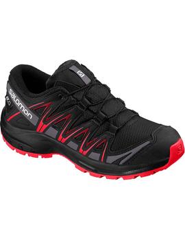 Zapatillas Salomon XA Pro 3D CSWP J Negro/Rojo