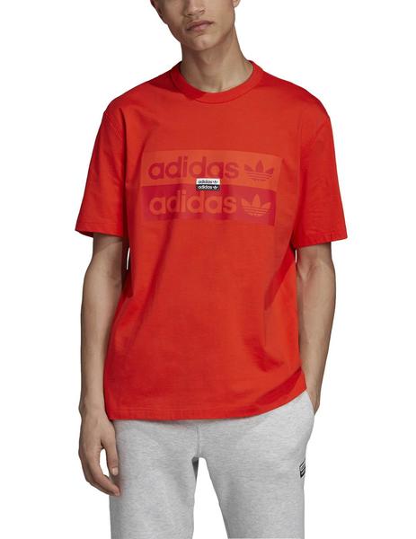 coreano collar Parcialmente Camiseta Adidas Vocal D Naranja