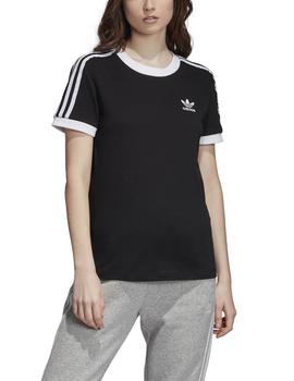 Camiseta Adidas 3 STR Negro/Blanco