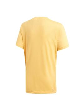 Camiseta Adidas YB TR AC Naranja/Negro