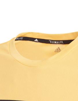 Camiseta Adidas YB TR AC Naranja/Negro