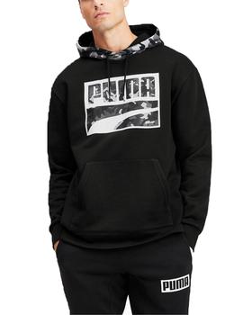 Sudadera Puma Rebel Camo Hoody FL Negro