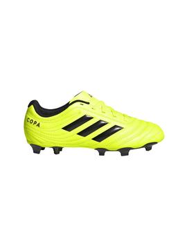 Botas Adidas Copa 19.4 FG J Amarillo Fluor