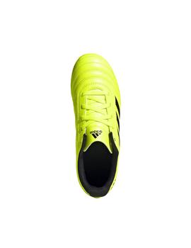 Botas Adidas Copa 19.4 FG J Amarillo Fluor