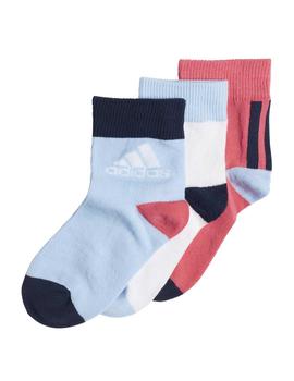 Calcetines Adidas LK Ankle S 3PP Multicolor