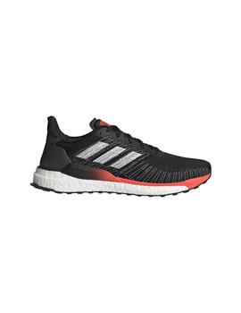 Zapatillas Adidas Solar Boost 19 M Negro/Rojo