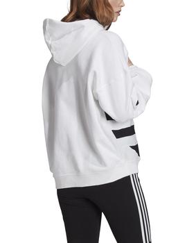 Sudadera Adidas LRG Logo Blanco/Negro