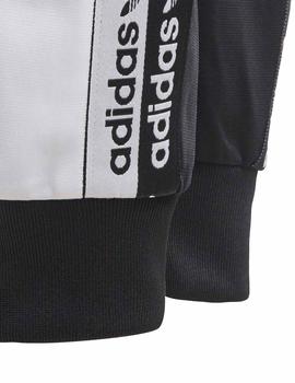 Pantalon Adidas Trackpants Negro/Blanco