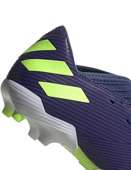 Botas Adidas Nemeziz Messi 19.3 FG J Marino/Lila/V