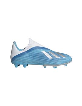 Botas Adidas X 19.3 LL FG Azul/Blanco