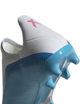 Botas Adidas X 19.3 LL FG Azul/Blanco