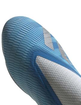 Botas Adidas X 19.3 LL FG Azul/Blanco