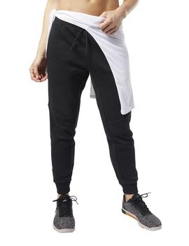 Pantalon Reebok Linear Logo Pnt Negro