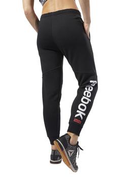 Pantalon Reebok Linear Logo Pnt Negro