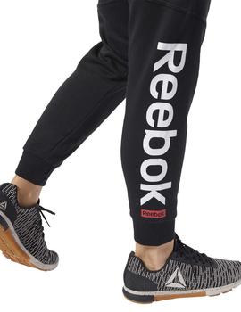 Pantalon Reebok Linear Logo Pnt Negro