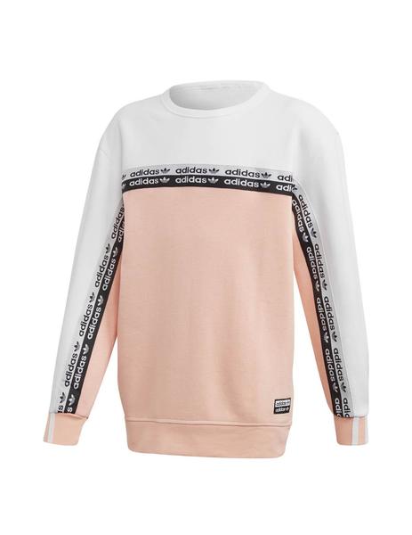 Sudadera Adidas Rosa/Blanco