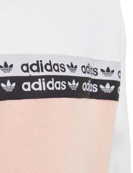 Sudadera Adidas Crew Rosa/Blanco