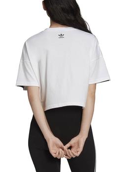 Camiseta Adidas LRG Logo Tee Blanco/Negro