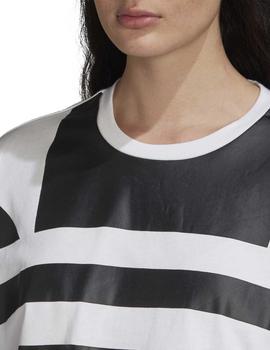 Camiseta Adidas LRG Logo Tee Blanco/Negro
