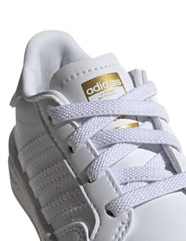 Zapatillas Adidas Team Court EL I Blanco