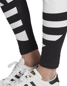 Mallas Adidas LRG LOGO Tight Negro/Blanco