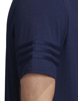 Camiseta Adidas Outline Marino Para Hombre