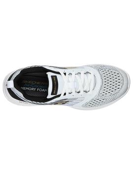 Zapatilla Skechers Bounder Verkona Blanco Para Hombre