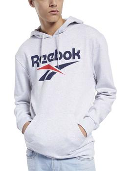 Sudadera Reebok Classics Vector Gris Para Hombre