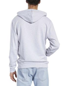 Sudadera Reebok Classics Vector Gris Para Hombre