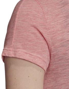 Camiseta Adidas Winners Rosa Para Mujer