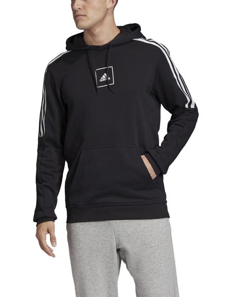 Cooperativa medio litro desvanecerse Sudadera Adidas 3S Tape OH Negro Para Hombre