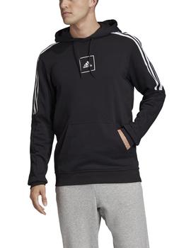 Sudadera Adidas 3S Tape OH Negro Para Hombre