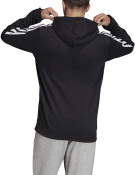 Sudadera Adidas 3S Tape OH Negro Para Hombre